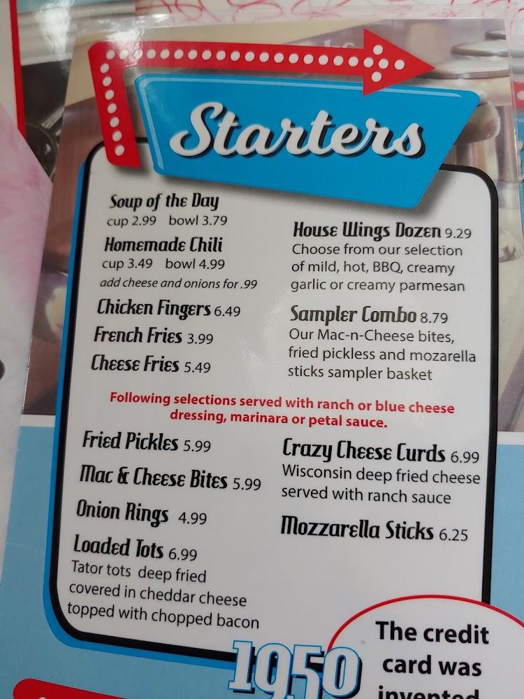 Pottsville Diner Menu image 3
