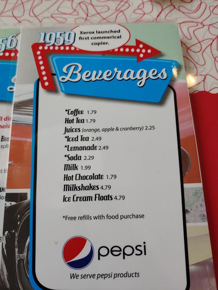 Pottsville Diner Menu image 4